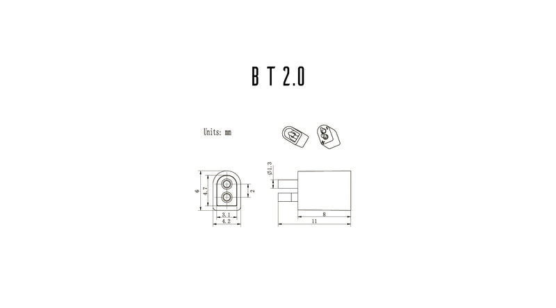 BETAFPV BT2.0 Connectors (Male)