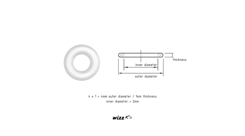 M3 Silicone O Ring for Oscillation Damping