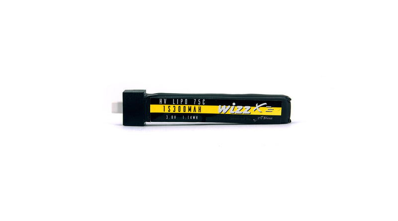 Wizz 1S 300mah BT2.0 75C ⚡ HV LiPo Battery