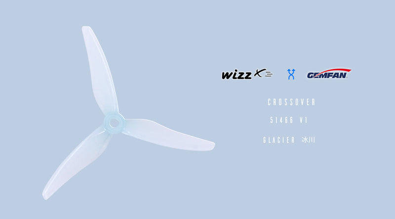 Wizz 51466 Tri-Blade 5" Propeller x50