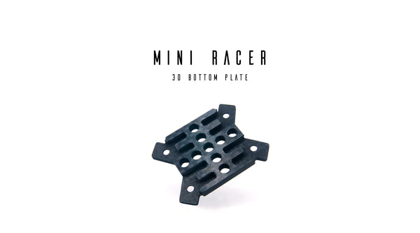 Wizz Mini Racer - 3D Bottom Plate