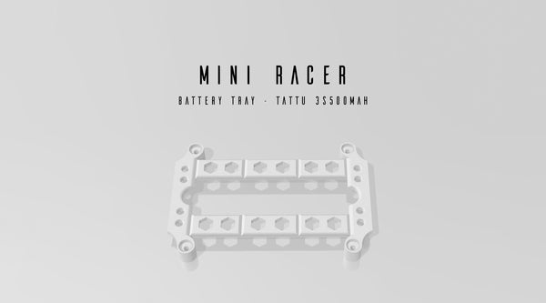 Wizz Mini Racer - Battery Tray (Tattu 3s500mah)